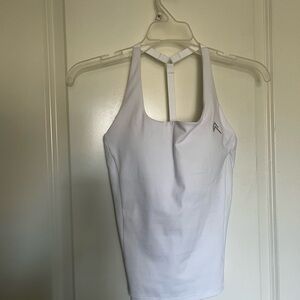 Oner Active White TIMELESS SQUARE NECK MID VEST